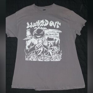 Gray Graphic T-Shirt